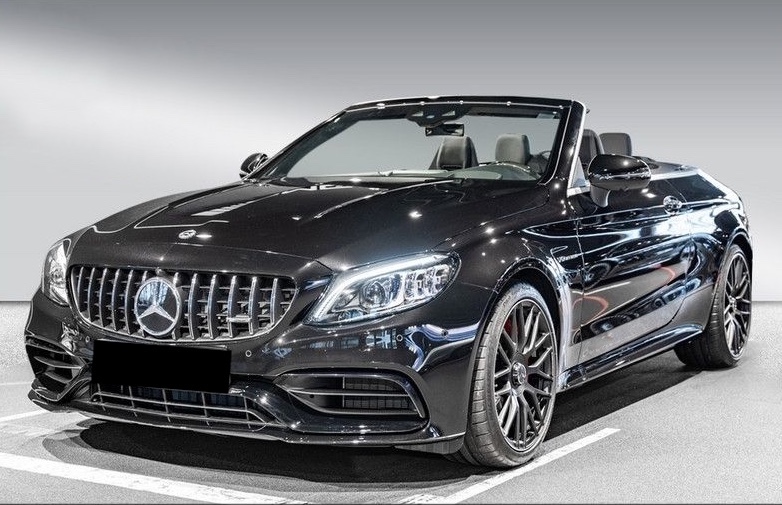 Mercedes-Benz C 63 S AMG | cabrio | benzin 510 koní | objednání online | černá Obsidian metalíza | super cena |  skvělá výbava |  AUTOiBUY |  autoibuy.com